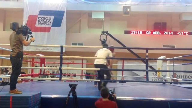 Старый Оскол, Второй чемпионат Белгородской области по ММА, Пирожко-Монаков. За бронзу. смотреть онлайн