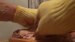 Стерлядь - разделка для соления и ухи.