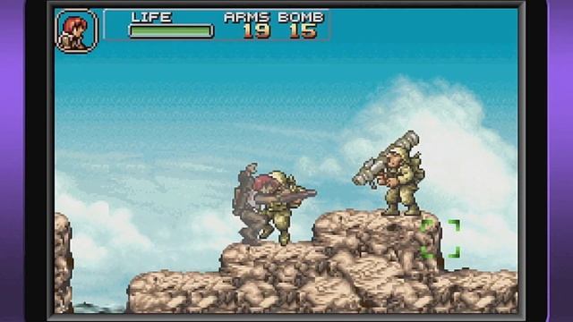 Metal Slug Advance | GBA | Cheat Codes Activated смотреть онлайн