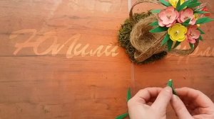 DIY пасхальный декор из джута __ Пасхальная композиция поделки своими руками __ Просто и быстро.mp4