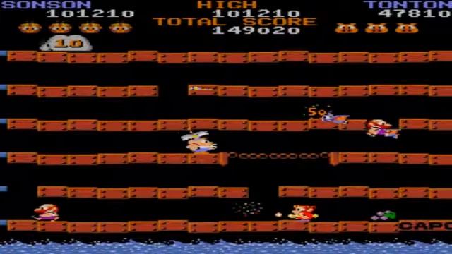 SonSon (Arcade) (Full Game) смотреть онлайн