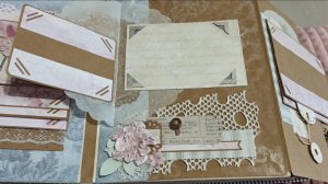 Фотоальбом в технике скрапбукинг