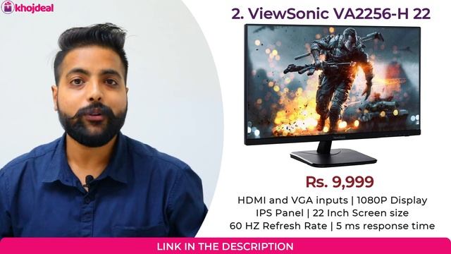 Best Gaming Monitors Under 10000 In India ? Best Monitor Under 10000 ? Lenovo, Acer, LG...? смотреть онлайн