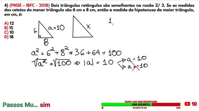 ? LIVE | RAZÃO E PROPORÇÃO | MATEMÁTICA PARA CONCURSOS #9 смотреть онлайн