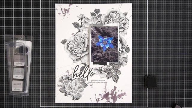 2 Graphic And Greyscale Scrapbook Layouts | Perfect Pairings With Jaycee
