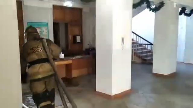 пожар в школе Краснодара смотреть онлайн