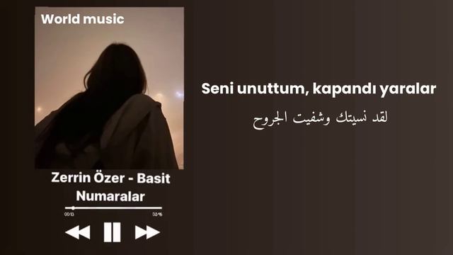 Zerrin Özer - Basit Numaralar Sözleri اغنية تركية مترجمة بالكلمات
