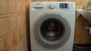 Samsung washing machine eco drum clean program - wash wasching machine demo