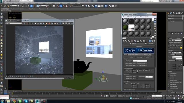 Настройка света HDRi