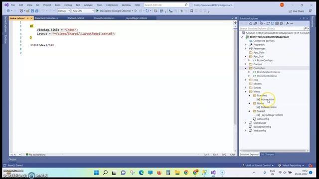 Entity-Framework CRUD Operations in ASP.NET MVC 5, MSSQL Server, Bootstrap 5, Visual Studio: #2 смотреть онлайн