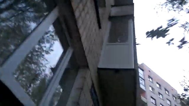 Алюминиевое остекление от пола до потолка. Второй этаж. Вид снаружи смотреть онлайн