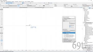 Урок 15 Архикад. Плинтус, молдинг настенный и потолочный. Сложный профиль. Шаблон