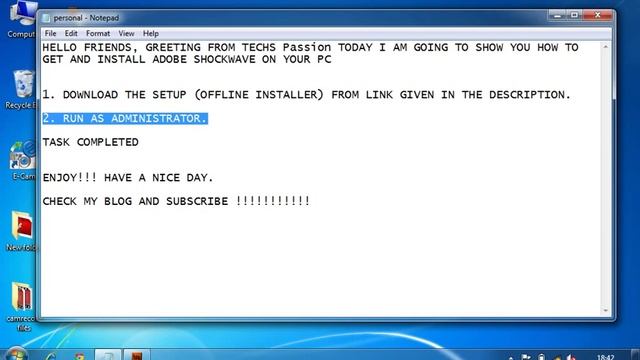 How to get and install ADOBE Shockwave Player Latest version (OFFLINE INSTALLER) смотреть онлайн