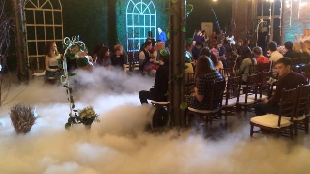 Тяжелый дым на основе сухого льда от dryice.pro смотреть онлайн