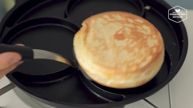 재미있게 만들어 맛있게 냠냠! 햄 치즈 달걀 팬케이크 만들기 Ham, Cheese, Egg Pancake | 계란 요리 Easy Breakfast | Cooking tree смотреть онлайн