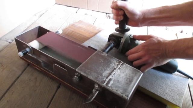 Работающий прототип Шлифовальной Станции с приводом от УШМ . Сложное изделие. Не повторяйте дома смотреть онлайн