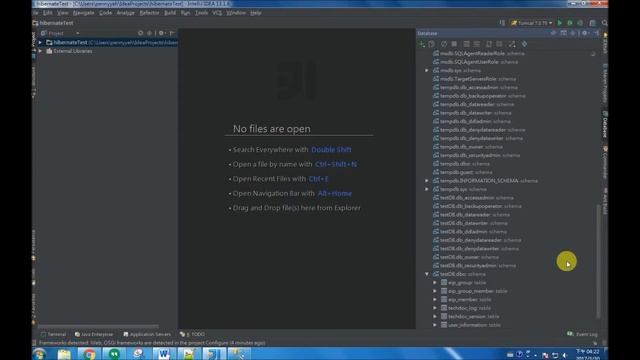 Connect intellij IDEA with Hibernate смотреть онлайн