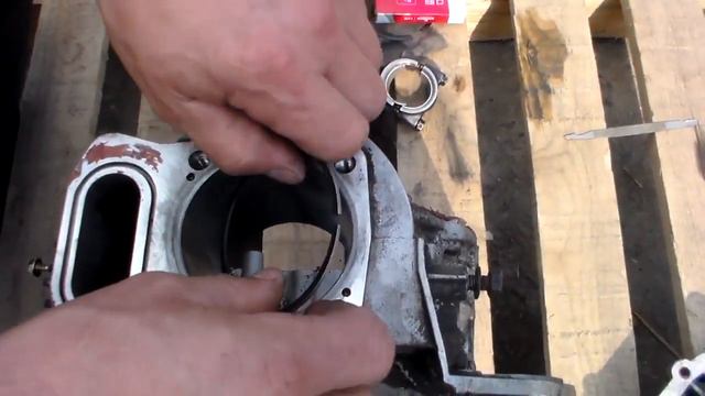 Как быстро проверить зазор колец по цилиндре любого двигателя. смотреть онлайн