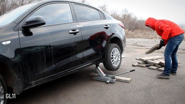 ЖЕСТКОСТЬ кузова авто Киа Рио 4, проверка кузова на кручение Kia Rio | Бонусы под видео смотреть онлайн