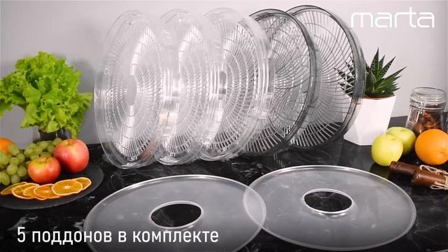 Электросушилка MARTA MFD 8205PS смотреть онлайн