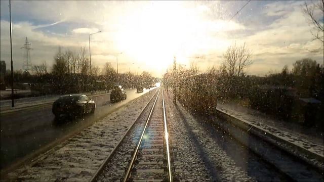 Tramwaje w Łodzi. Powrót tramwajów do Zgierza. Cały przejazd Helenówek - Zgierz. смотреть онлайн