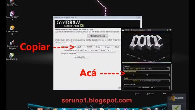 CorelDRAW Graphics Suite X6 v160707 2012 Español Medicina Incluida смотреть онлайн