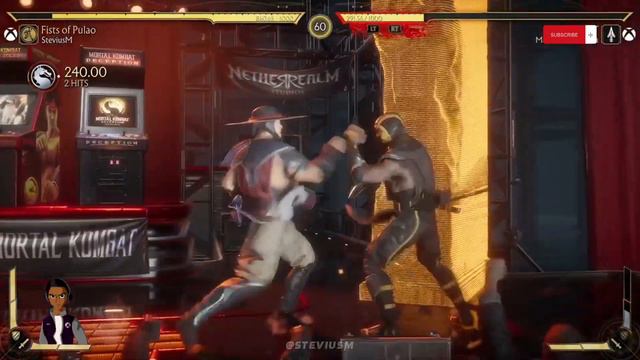 Becoming an ARCADE STICK Master - Mk11 Kung Lao Gameplay смотреть онлайн