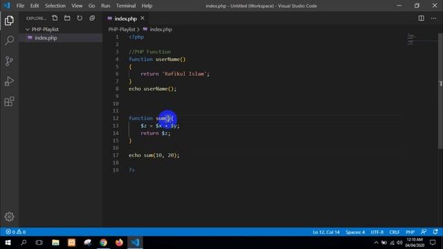 PHP Bangla Tutorial | Part 5 | Functions | Argument Functions смотреть онлайн