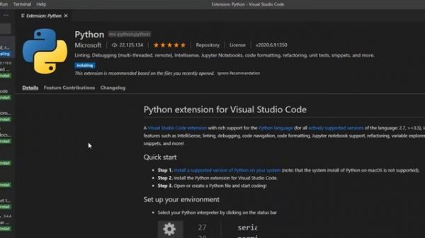 How to run python with VS Code | Install Python | setup VS Code