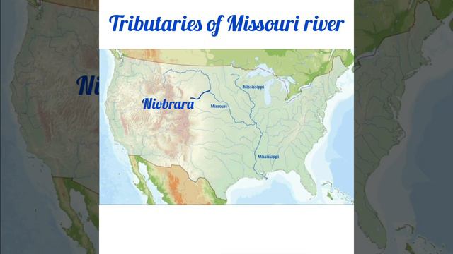 Mississippi River, Missouri River And Their Tributaries.