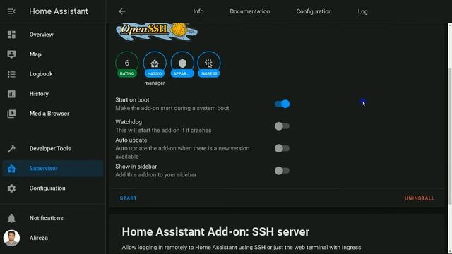Enable SSH in Home Assistant and access files смотреть онлайн