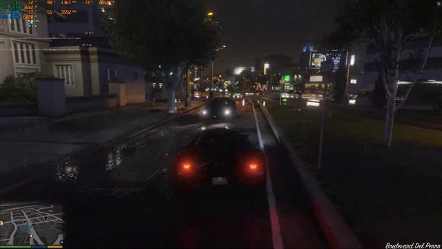 GTA V NIGHT l i7 2600K @STOCK + GTX 970 G1 + 8 GB RAM l [VERY HIGH] смотреть онлайн