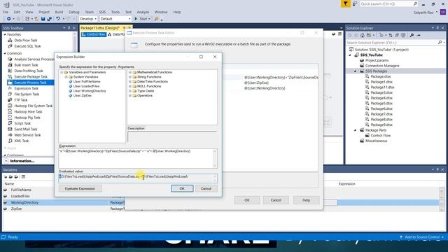 54 SSIS Execute Unzip and load files to database table | SQL Server Integration Services смотреть онлайн