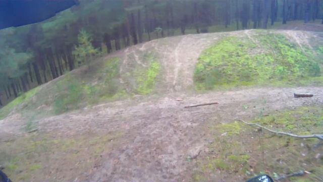 Эндуро покатушки по лесу Большого Села (Калининградская обл.)