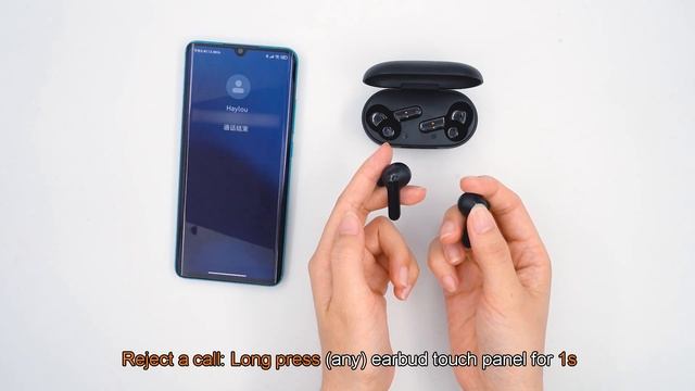 Haylou GT3 TWS Bluetooth Earphones Operation Video (for Android) смотреть онлайн
