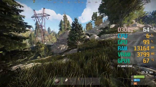 AMD Radeon RX 570 Intel Core i3 10100F Rust Benchmark смотреть онлайн