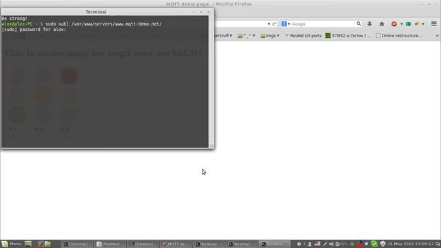 MQTT over socketIO смотреть онлайн