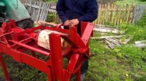 Простой гидравлический дровокол