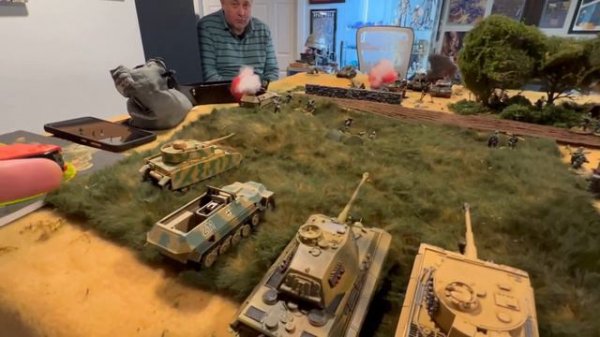 Bolt Action: Battle Report. Germans VS Russians Armored Assault