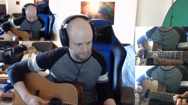 The daily Jam - Day 118: Acoustic percussive fingerstyle jamerino смотреть онлайн