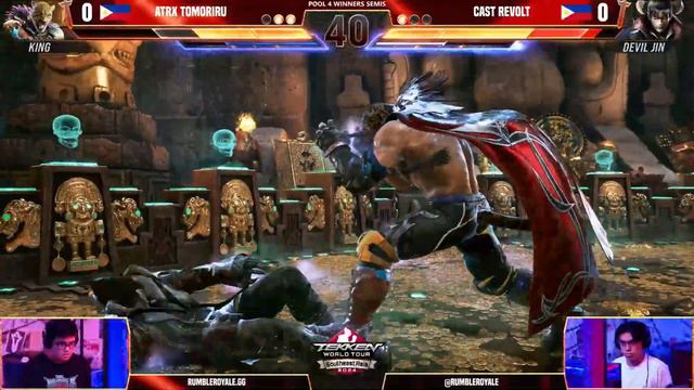 Tomoriru (King) vs Revolt (Devil Jin) - TRYHARDS Tekken 8 (April) - Pools смотреть онлайн