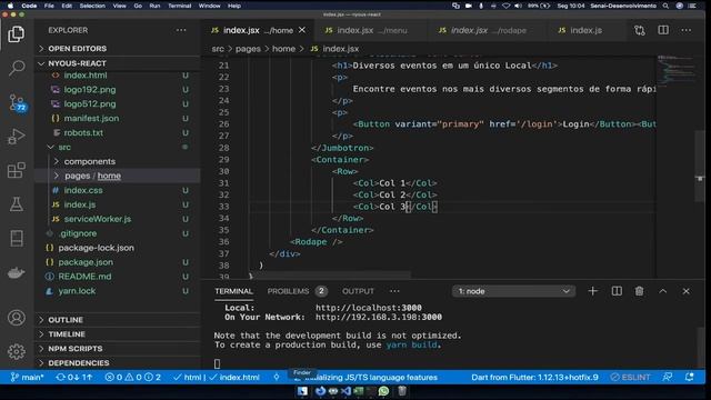 9 - Trabalhando com React-Bootstrap e React-Router-Dom смотреть онлайн
