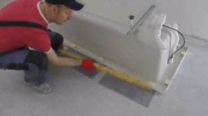 Как установить акриловую ванну своими руками Надежная установка