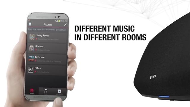 DENON: Meet the HEOS 5 wireless multi-room speaker смотреть онлайн