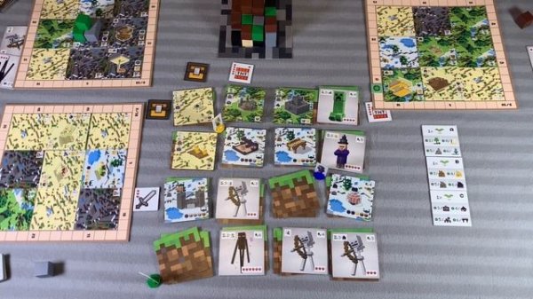 Понастолим в настоящую настольную игру Майнкрафт: Строители и Биомы / Minecraft: Builders & Biomes