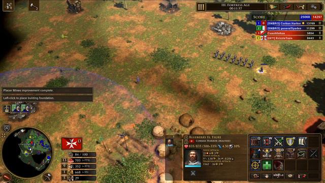 Age of Empires 3 DE: Malta Fixed Gun Fast Fortress is super solid and economic смотреть онлайн
