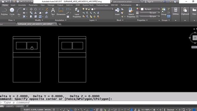 Autocad Beginner And Basic Exercises And Commands ARCADD312 смотреть онлайн