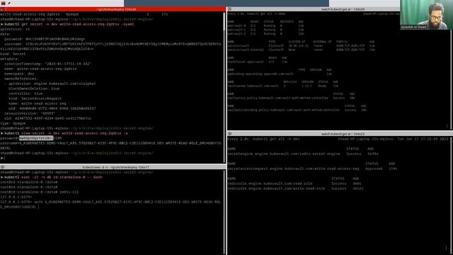 Manage Redis Secrets using KubeVault смотреть онлайн