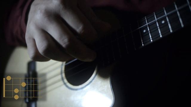 How to play "Bright eyes - First day of my life" on ukulele смотреть онлайн
