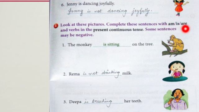 STD : 2 Subject : Grammmar land lesson no : 10 The Present continuous tense revision part 3 смотреть онлайн